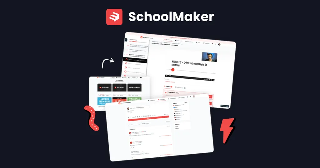 People watching video-based course with checklists