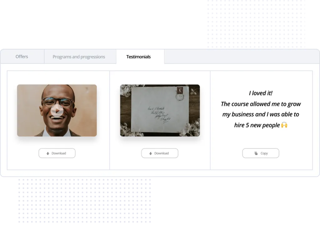 Learn more about automatic testimonial collection